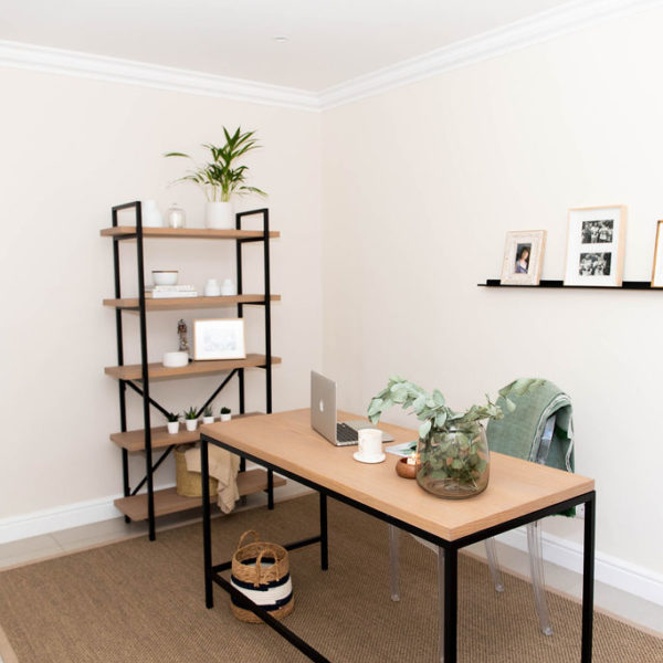 oak desk bookcase